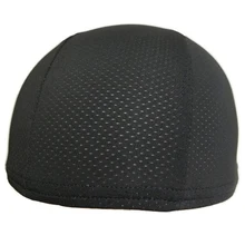 Для шлема мотоциклетный велосипедный шлем Внутренняя крышка Coolmax шапка быстросохнущая дышащая шляпа жокейская шапочка под шлем шапочка