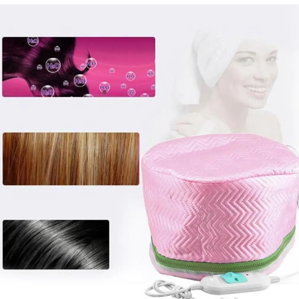 Электрическая шапка для волос, салонный парогенератор для спа, термическое лечение волос, питательная маска для волос, масляная Крышка для выпечки, фены для волос, тепловая шапка