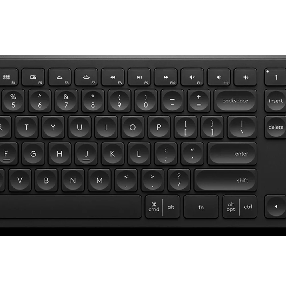 Substituição Keycap Chave Boné & Scissor Clipe & Dobradiça para Logitech Artesanato mx Chaves Teclado Greyblack Inglês - Imagem 2
