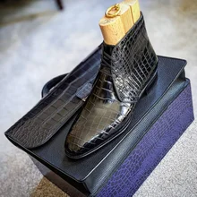 

2021 New PU Leather Desert Boots Chukka Boots Men Shoes Fashion Casual Comfortable Outdoors мужские сапоги أحذية الرجال KR702