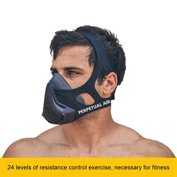 

Oxygen Resistant Exercise Mask Exercise Cycling Resistance Sit Ups Aerobic Exercise Endurance Mask For Fitness Training Exercise