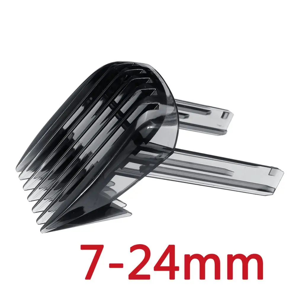 Pente de cortador de cabelo para philips hc9450 hc9490 hc9452 hc7460, aparador de cabelo, 7-24mm, pente com fixação de barba