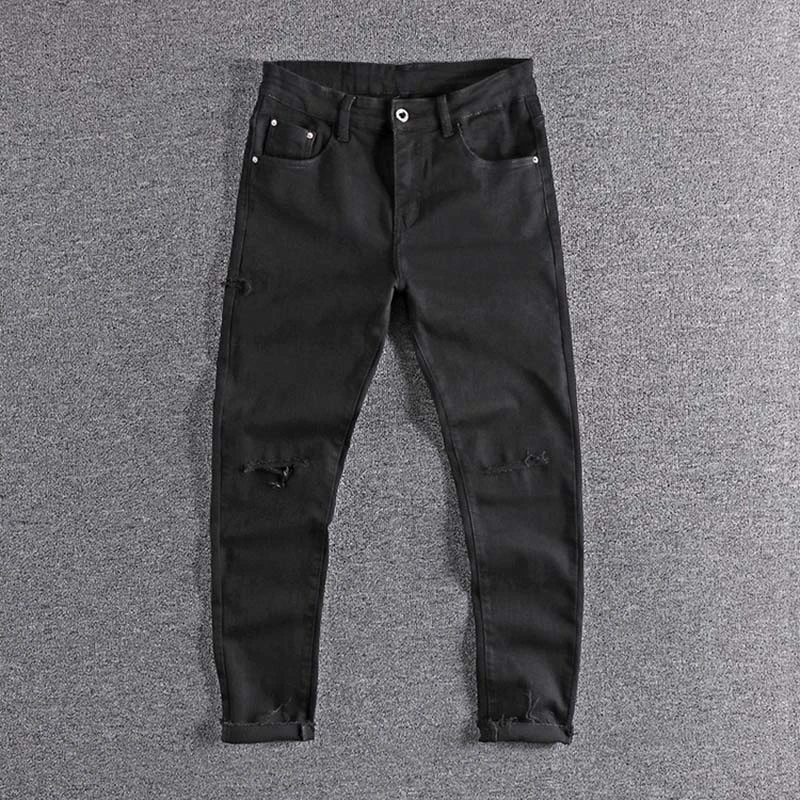 european hem jeans