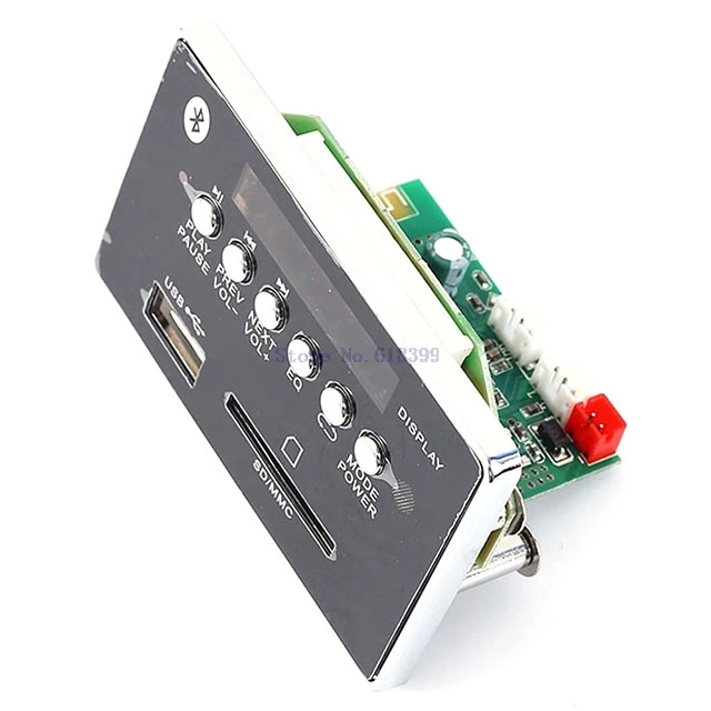 

A7-- For Aluetooth Decoder Amplifier Module DC 9V 12V 5W Stereo Wireless Lossless Music Player V4.2 With English Remote Controle