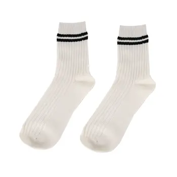 

Men'S Stripe Pattern Socks Warm Comfortable Breathable Soft Casual Socks For Outdoor Hiking Camping Walking