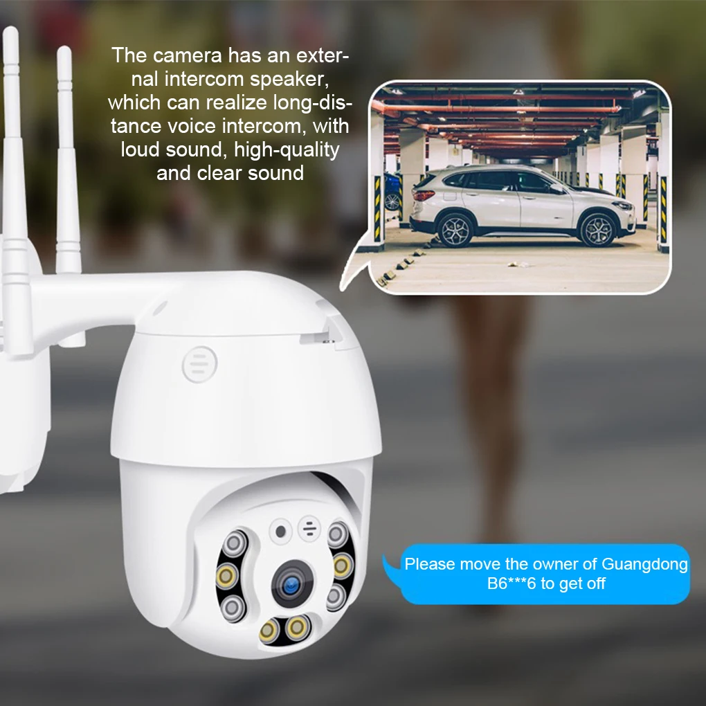 3MP/5MP PTZ Wifi IP Camera AI Security Wireless Audio Outdoor Waterproof IR Night Vision Video CCTV Surveillance | Безопасность и