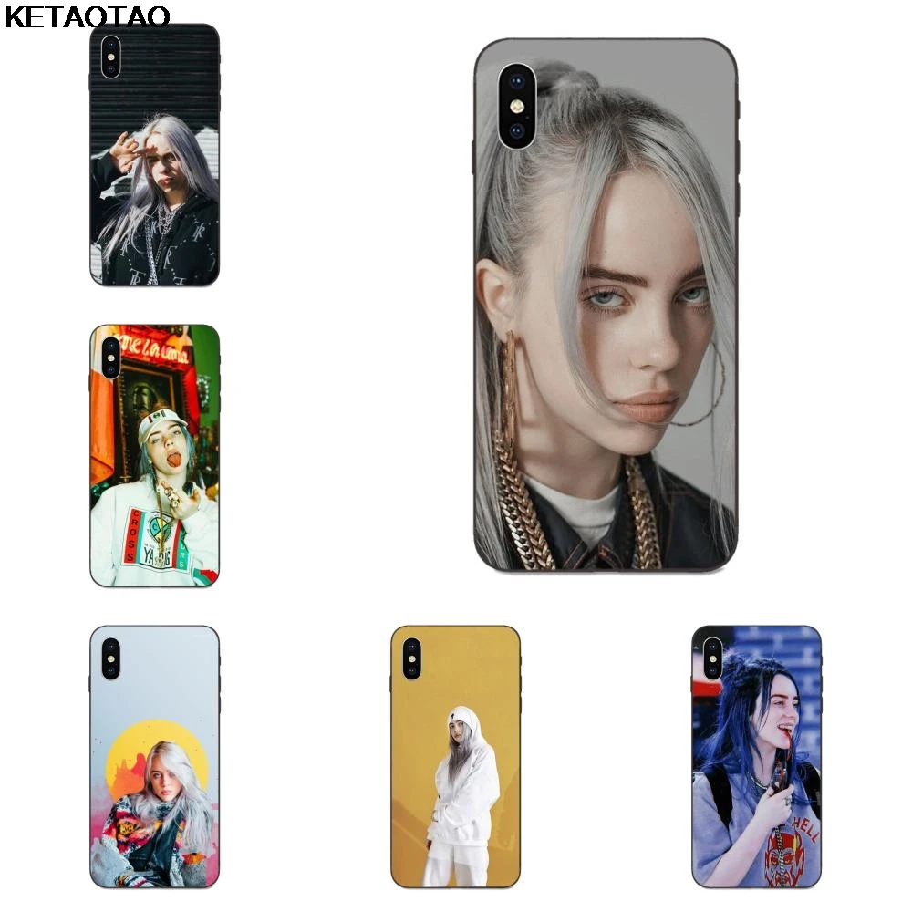 KETAOTAO горячий певец Billie Eilish чехол для телефона s для iPhone 4S SE 5C 5S 6S 7 8 Plus X XS XR 11 Pro Чехол Мягкий ТПУ резиновый силиконовый