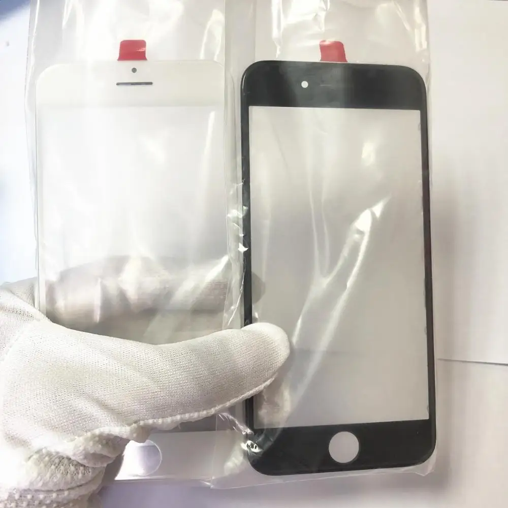 Стекло для фронтального экрана с рамкой OCA клей + сетка динамика iphone 8 7 8plus 6 6s plus 50