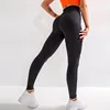 NORMOV Fitness Women Leggings Seamless Solid High Waist Ankle Length Spandex Leggin Workout Push Up Leggings Femme 1