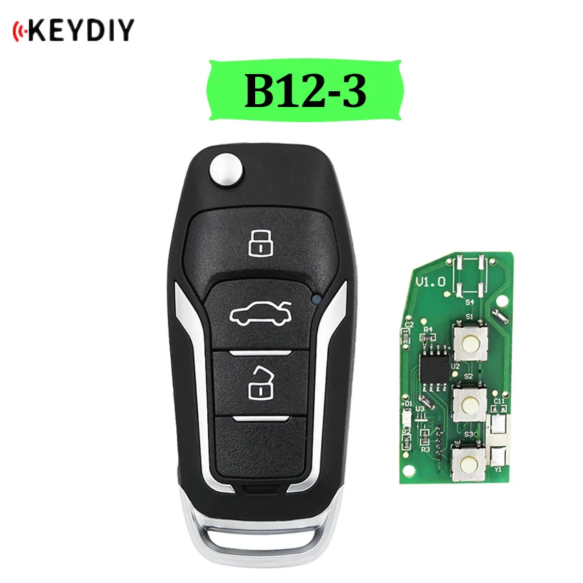 B12-3 универсальный пульт дистанционного управления серии B для KD200/KD-X2/KD900/URG200/mini KD генерировать новые ключи F Стиль