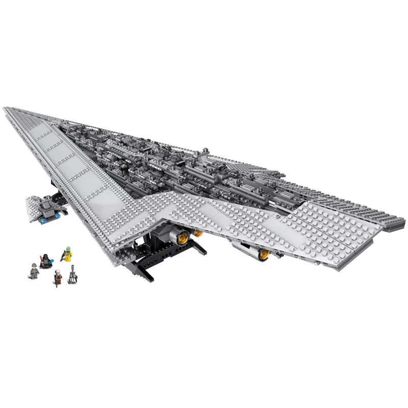 Pаспродажа Legoinglys Star Wars 05028 набор Execytor супер Звездная модель эсминца строительный комплект блоки кирпичи игрушки детские подарки