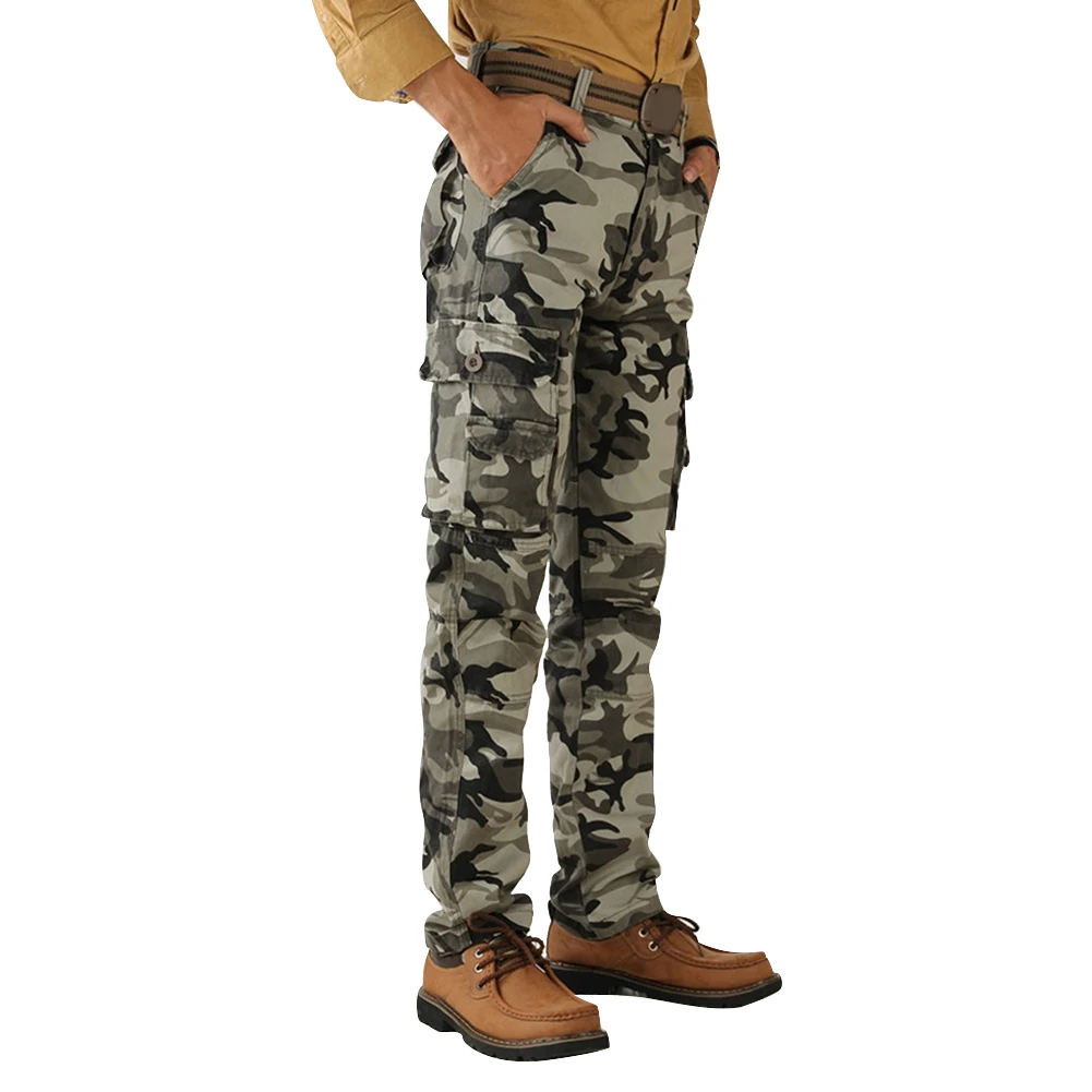 Men Camo Pants Multi Military Pattern Tactical Camouflage Trousers Sport Casual Slim Cargo Pants Soft comfortable to wear gifts