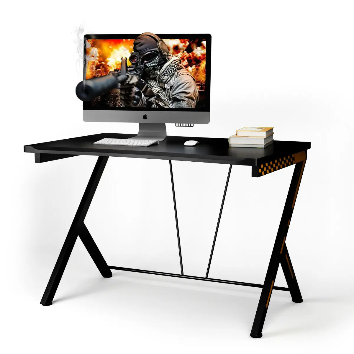 Игровой компьютерный стол Costway эргономичный для дома и офиса|Столы ноутбука| |