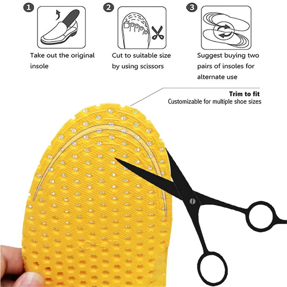 Shoe Insoles Orthopedic Insoles Breathable Shoe Insoles Water Shoes Inserts Sports Shoe Insole Replacement