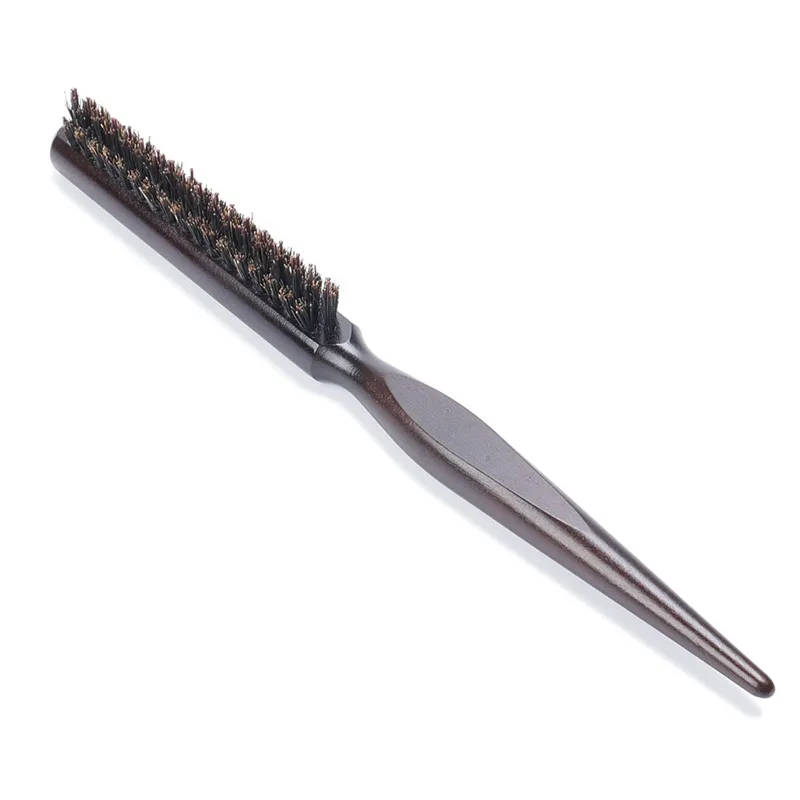 

New Arrival Professional Salon Teasing Back Hair Brushes Wood Slim Line Comb Hairbrush Extension Hairdressing Styling Tools