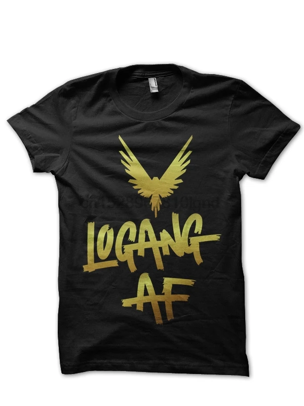 Logan Paul черная футболка | Мужская одежда