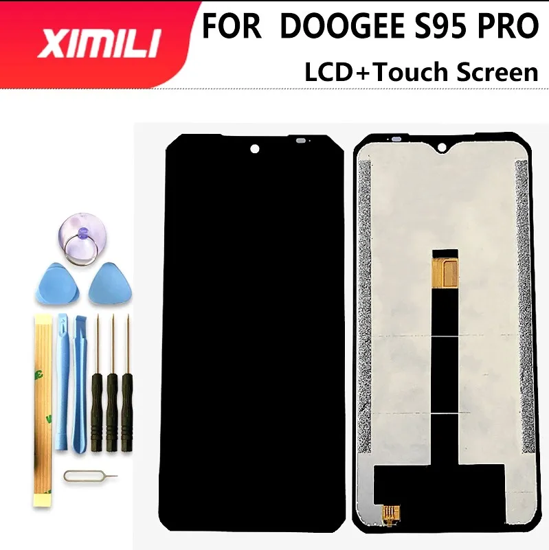 100% Оригинальный Новый ЖК-дисплей DOOGEE S95 PRO кодирующий преобразователь сенсорного