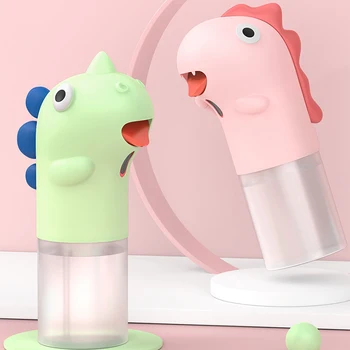 

Best Dinosaur Cartoon Children Automatic Foam Washing Mobile Phone Smart Sensor Bathroom Kitchen Foam Soap Dispenser