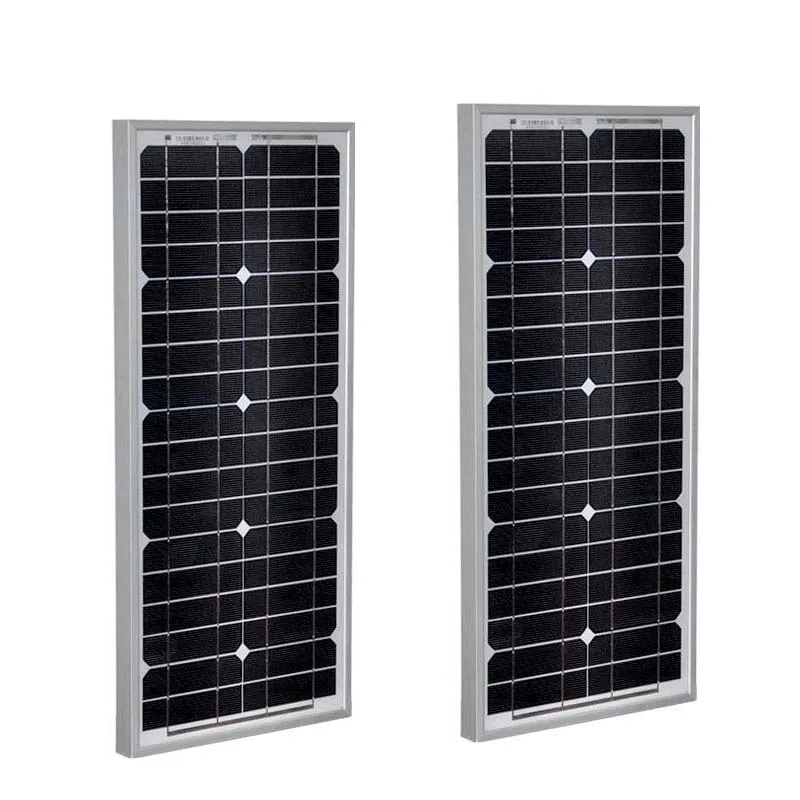 

Solar Panel Outdoor 20w 12v 2 Pcs Solar Battery Charger Solar Modules 40w 24v Caravan Car Camping Rv Motorhomes Boat Marine