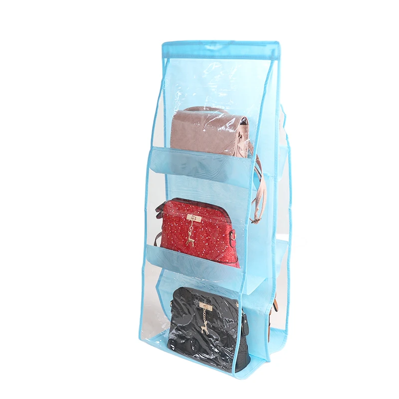 Sac de Rangement Suspendu 6 Pochettes pour Sac à Main