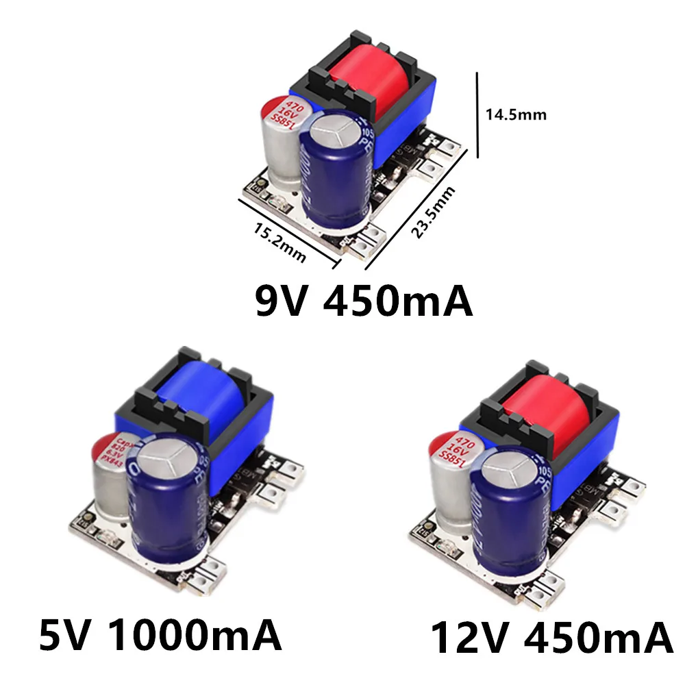 AC DC 5V 700mA 12V 450mA 9V 500mA 3 5 Вт точность понижающий преобразователь переменного тока 220