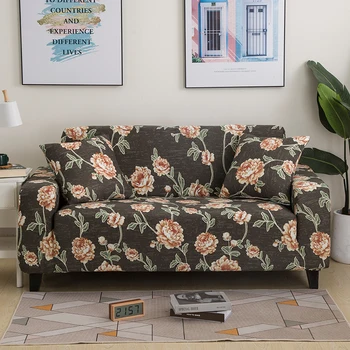 

printing Elastic Sofa Covers for Living Room Stretch Modern Non-slip Couch Cover Sofa Slipcover Protector 1/2/3/4 Seater
