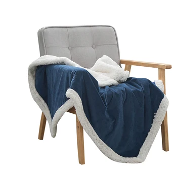

Weighted Flannel Fleece Blanket Winter Adult Soft Thick Sherpa Throw Blanket for Sofa Bed Couch 150*175cm Warm Throw Blanket