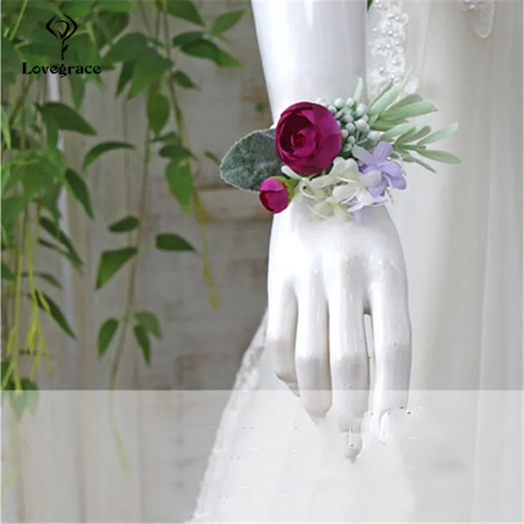 wedding wrist corsage  (6)