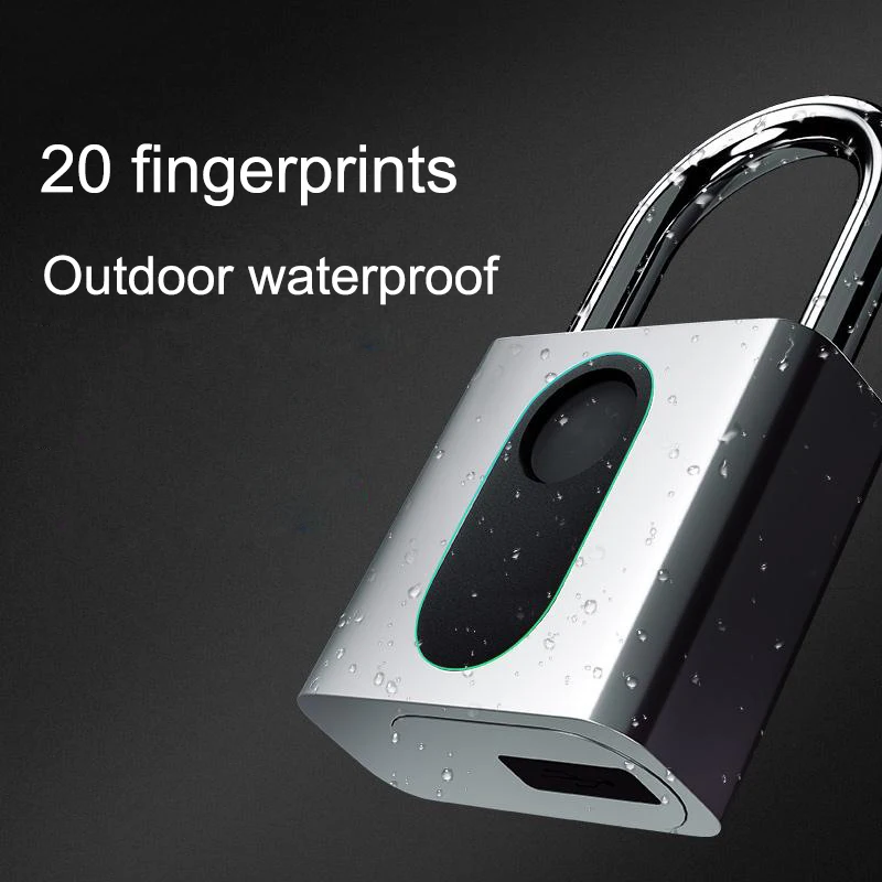 Умный Замок с отпечатком пальца рюкзак с отпечатком пальца Nokelock Masterlock Cerradura Gate Masterlock Inteligente Fingerprint Padlock