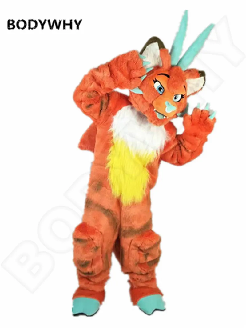 Роскошная длинная меховая шапка с аргоном дышащая в огне фурнитура талисман