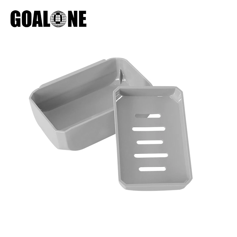 Настенный держатель для мыла GOALONE портативный дорожный поднос двухслойный