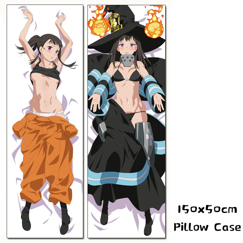 Аниме Enn No Shouboutai Fire Force Maki Oze Dakimakura обнимающая Подушка Чехол Kotatsu Tamaki Косплей