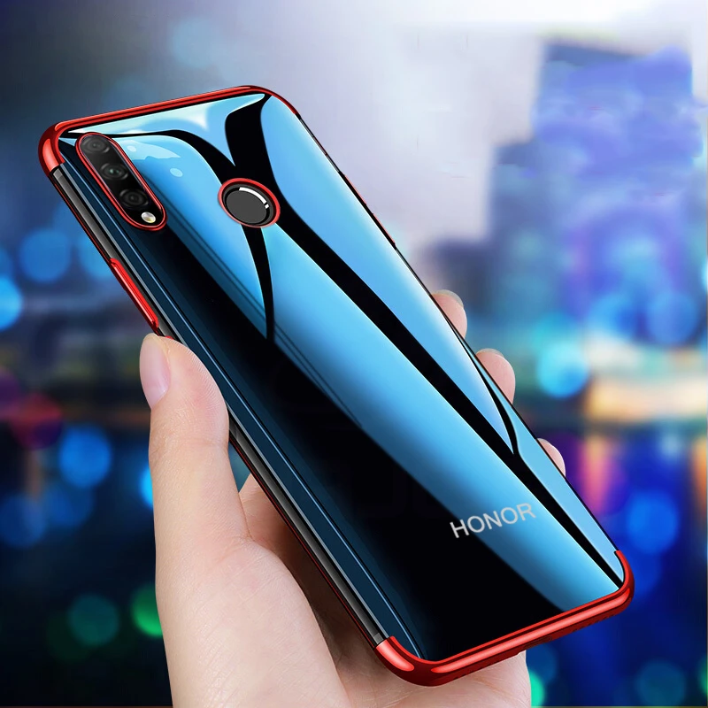 Прозрачный чехол для Huawei Honor 9X Premium мягкий чехлы Роскошный 9 X Премиум ударопрочный