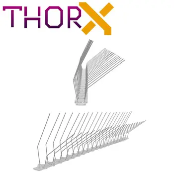 

MH-DD-TP 2 row pigeon spikes bird spike on polycarbonat base - high quality solution for bird control spikes