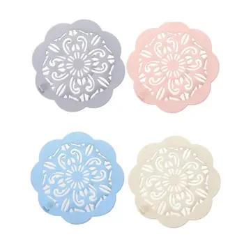 

3x Hair Catcher Bath Drain Shower Strainer Sink Cover Trap Basin Stopper Filter NEW