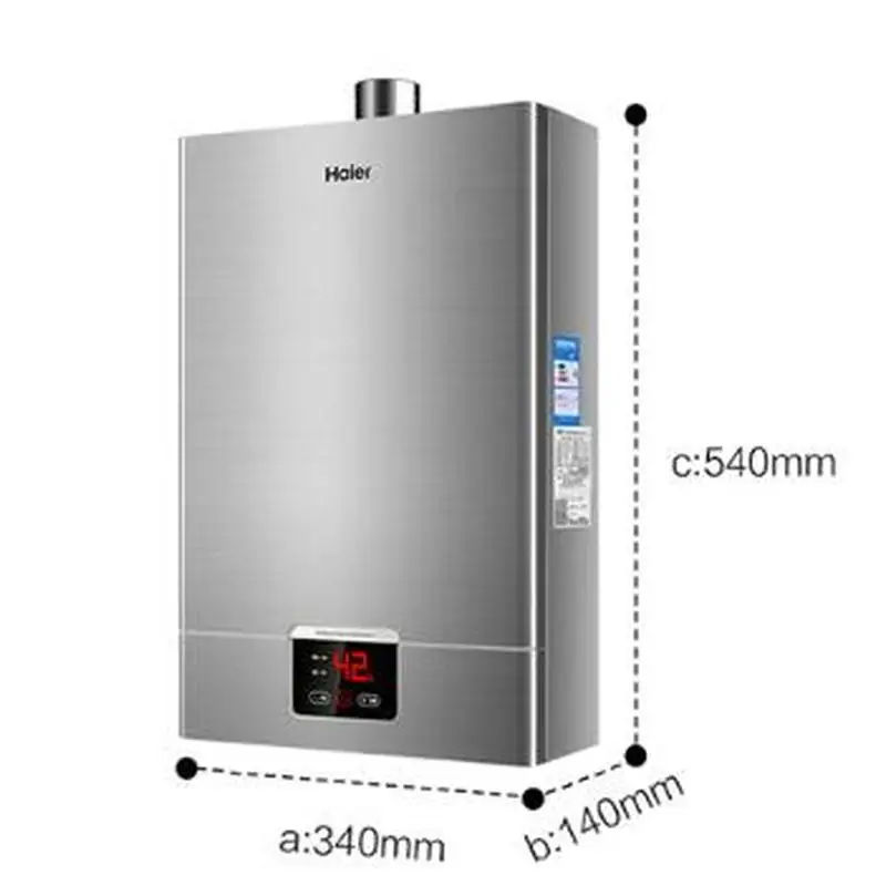 Haier UT Official Gas Water Heater Domestic Natural Gas Constant  Temperature Forced Discharge 10/12/13L tankless water heater - AliExpress