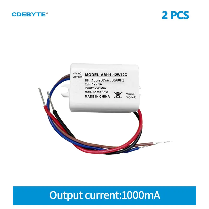 2PCS AC-DC Step-Down Power Supply Module OverVoltage Protection Small Size AM11-12W12C Low Power Consumption Power Supply Module 2pcs lot new originai lt3685edd lt3685idd lcyg or lt3685emse lt3685imse lt3685 dfn10 2 4mhz step down switching regulator