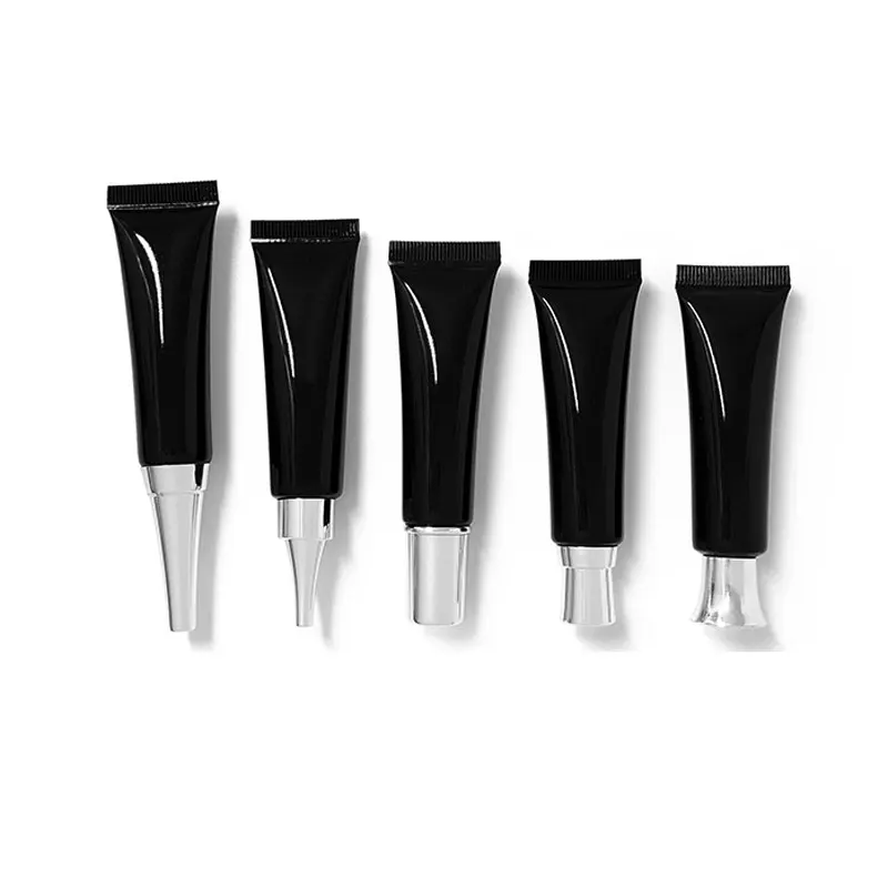15ml Refillable Squeeze Tube Travel Soft Tube Empty Lotion Sub-bottling Glossy Containers Makeup Tools Accessories 50pcs/lot