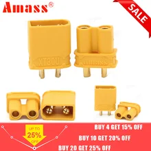 10 шт. Amass XT30U Мужской Женский Пуля разъем обновления XT30 для RC FPV Lipo батарея RC Quadcopter(5 пар