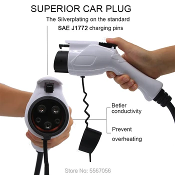 

Type 1 32Amp SAE J1772 EV Connector for Electric Car