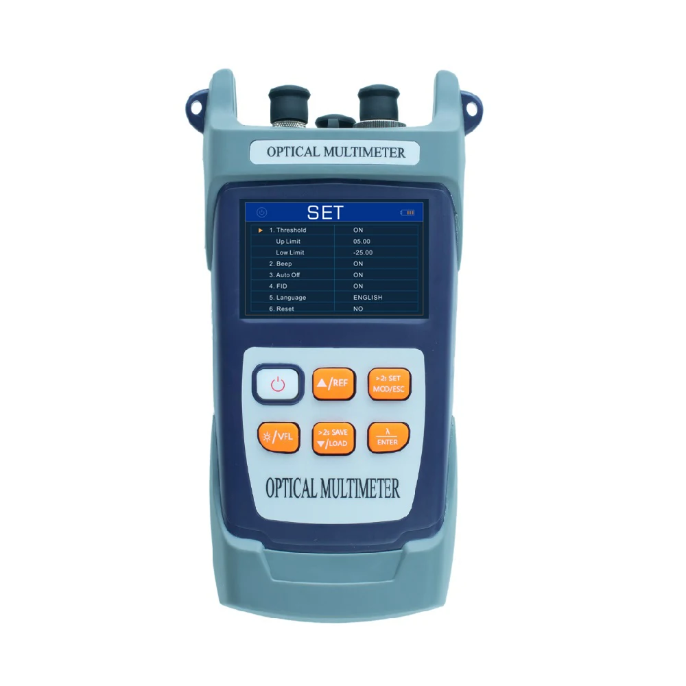 Fiber Optic Power Meter for both SM and MM Fibers