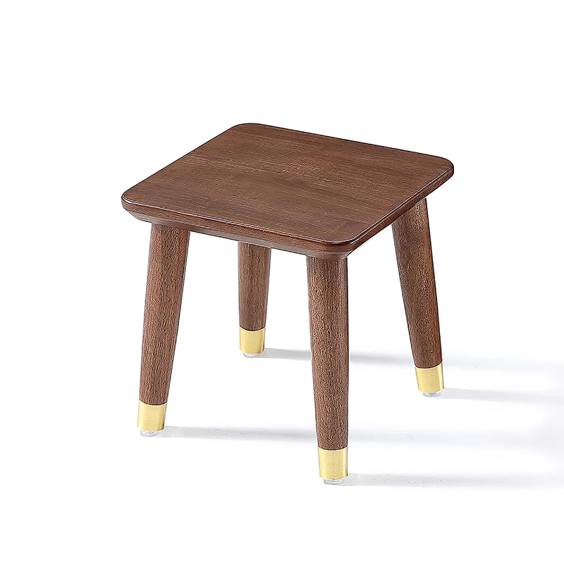 Nordic Solid Wood Stool Home Living Room Small Bench Net Red Shoe Low Chair | Мебель