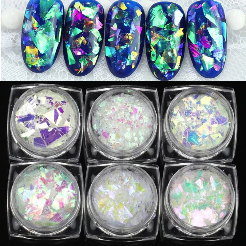 Iridescent glitter C