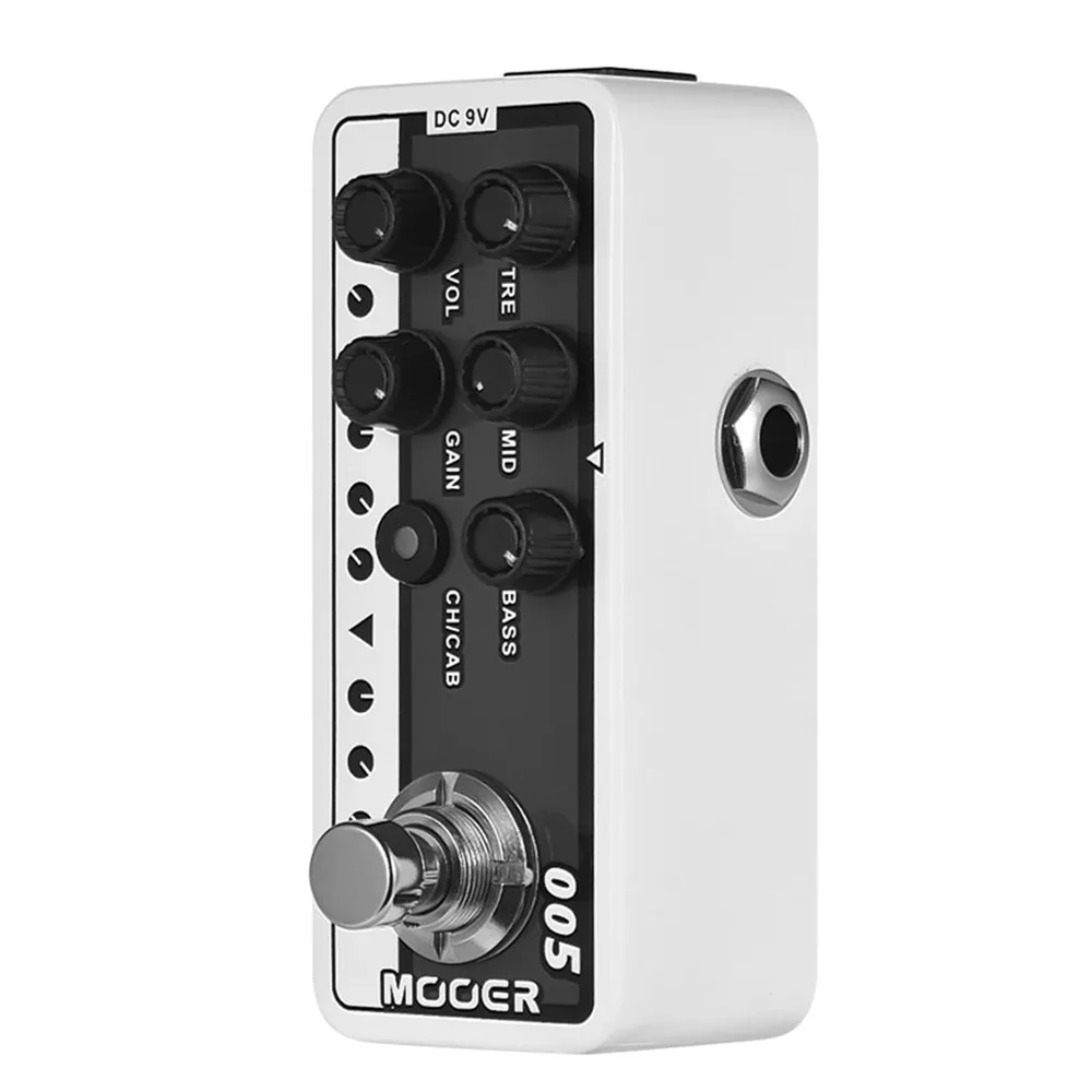 

2019 Mooer M005 Brown Sound 3 Micro Preamps Guitar Effects Dual Channel 2 different Modes For Footswitch Operation Guitar Effect