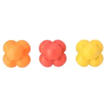 Силиконовый шарик мяч реакции Мячи Софтбол рефлекторный тренажер многоцветный тренировка выносливости спортивных товаров отклик Быстрый бейсбол