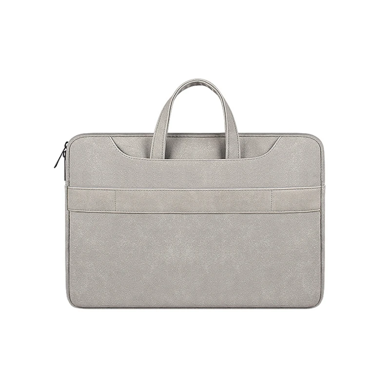 Laptop Bag Within 15.6in Laptop,Anti-scratch Shock-proof Waterproof PU Leather Handbag PC Tablet Case Cover for Xiaomi Dell HP