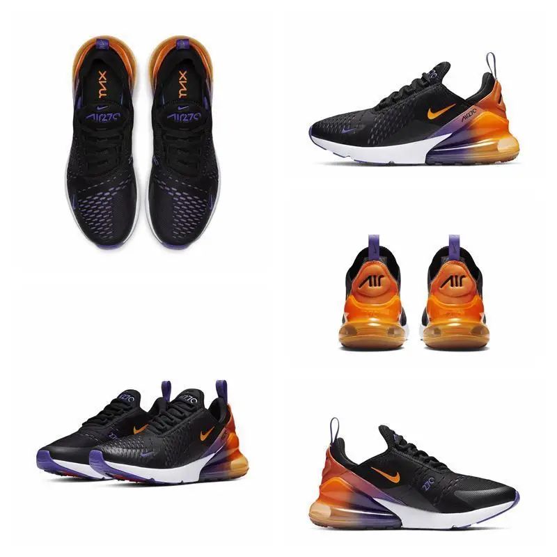 Оригинальные подлинные мужские кроссовки Nike Air Max 270, модные кроссовки для фитнеса, дышащие, амортизирующие, прочные, высокое качество CN7077