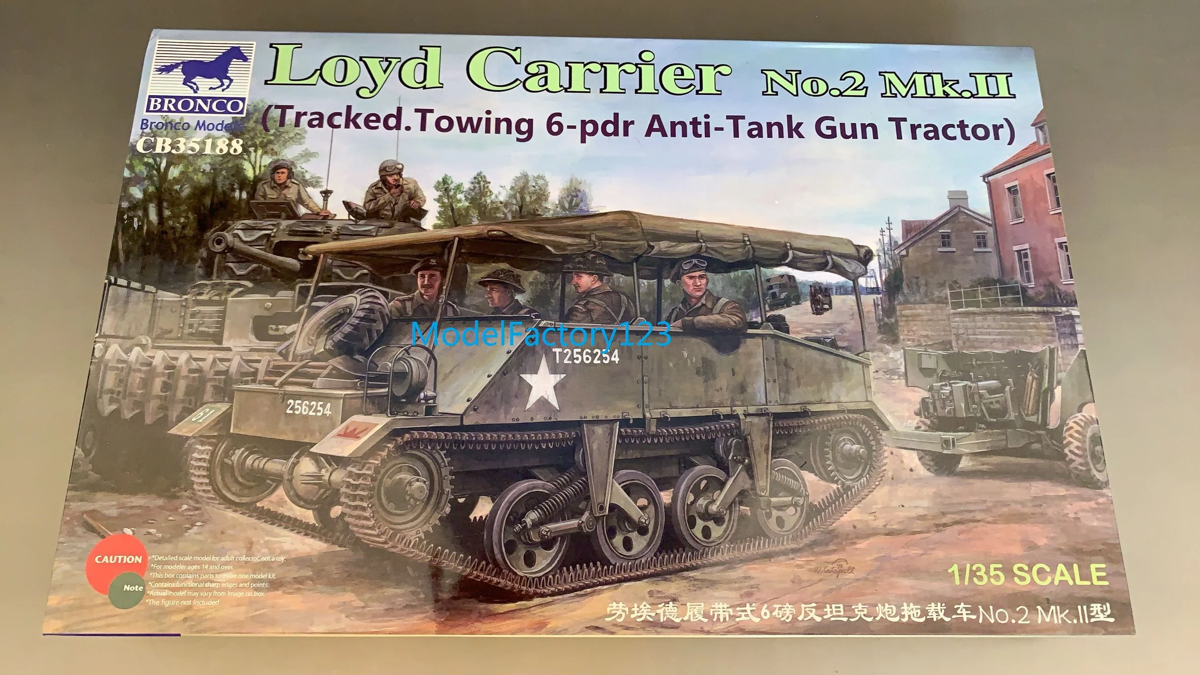 Набор моделей BRONCO CB35188 1/35 Loyd Carrier No.2 MK.II |