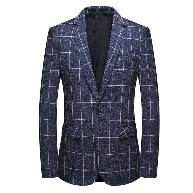 

2019 Autumn Casual Suit Men's Pattern Small Suit MEN'S Coat Korean-style Slim Fit Suit MEN'S Top