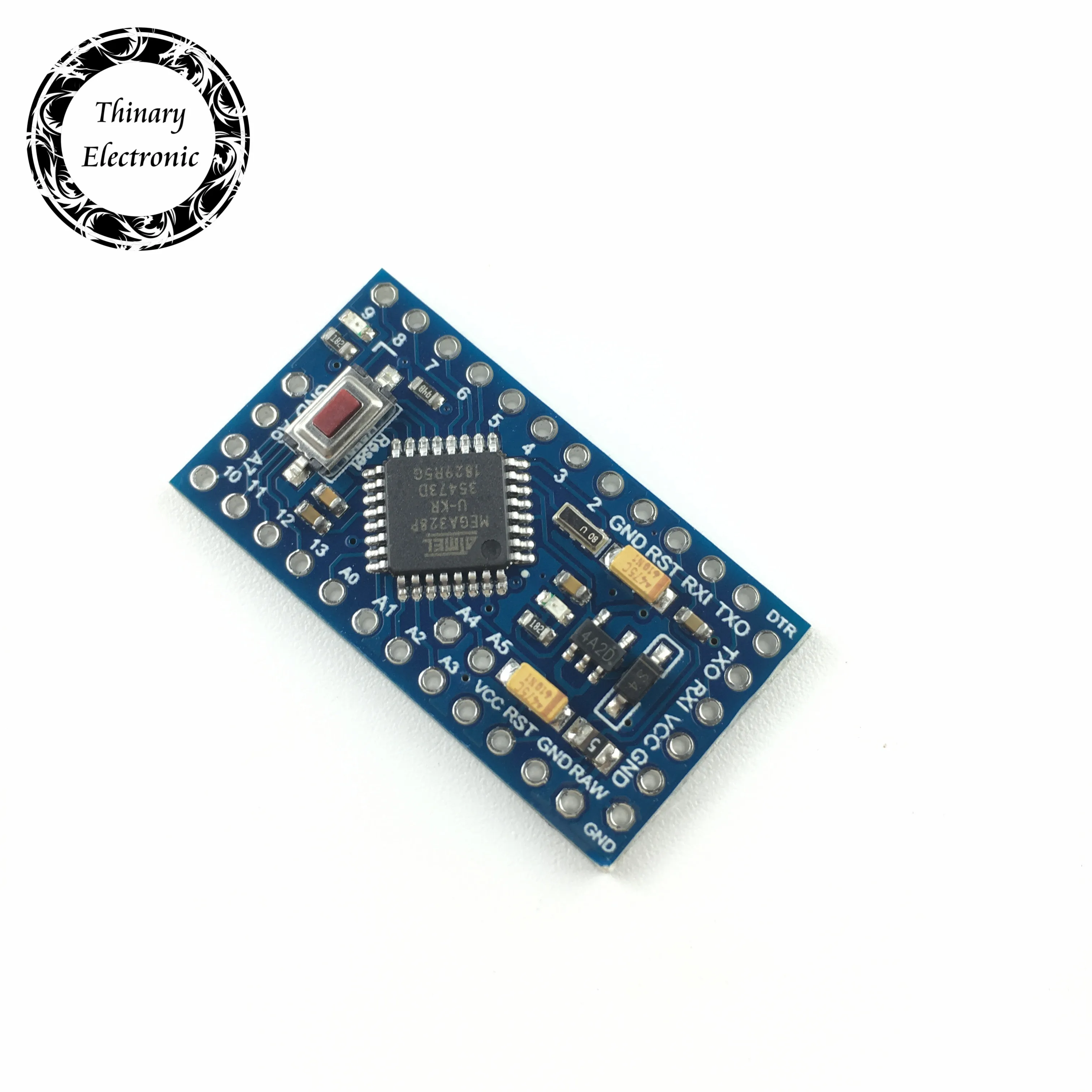 Горячая распродажа 100 шт/партия Pro Mini Atmega328P Pro Mini 3,3 В 8 м ATMEGA328 3,3 В 8 МГц для arduino